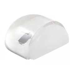 Ajtóütköző mod. 409 átlátszó 40x25 mm