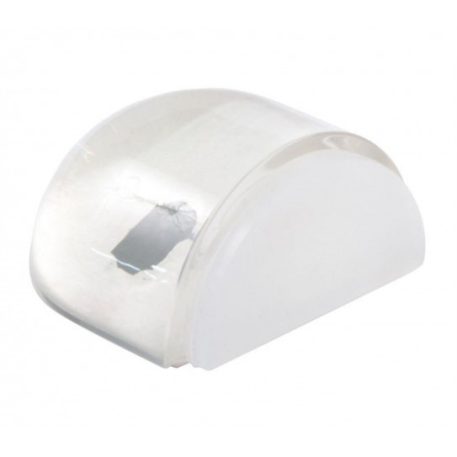 Ajtóütköző mod. 409 átlátszó 40x25 mm