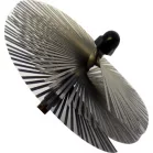 Kéményseprő kefe rozsdamentes 180 mm/M12