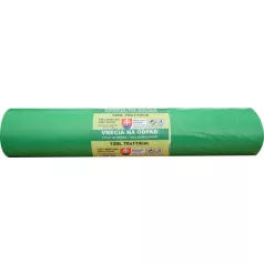Hulladékzsákok T40 LDPE 30 L, 50x60 cm, 20 db, fekete