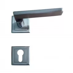 Kilincs Madrid nikkel, négyzetes rozzeta betét LUXKOV