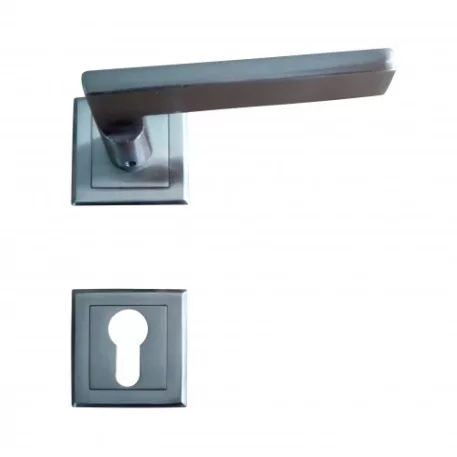 Kilincs Madrid nikkel, négyzetes rozzeta betét LUXKOV