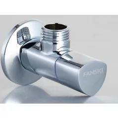   Sarokszelep kerámia betéttel és szűrővel 1/2"x 3/8" FANSKI