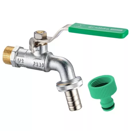 Kerti csap 3/4" fagyálló, tömlőcsatlakozóval és gyorscsatlakozóval 3/4''