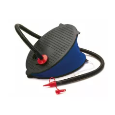 Láb pumpa 28cm; 3 féle fúvóka fej