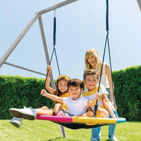 Nyolcszögletű hinta 102 cm kerettel