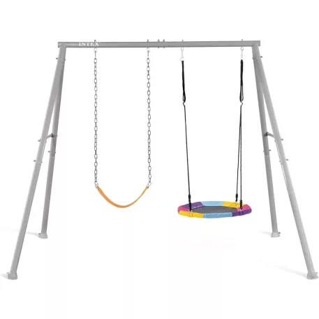 Hinta nyolcszögletű 102cm + műanyag flexibilis hinta kerettel