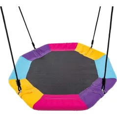   Hinta nyolcszögletű 102cm + műanyag flexibilis hinta kerettel