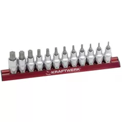 Torx készlet 12 db 1/2" T10-T70