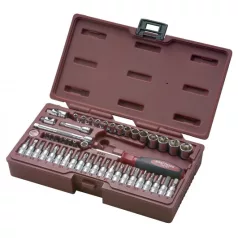 Racsnis kulcs készlet 6001 1/4" 50 db modulo
