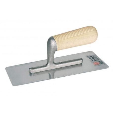 Glettvas rozsdamentes 240x100 mm 825/l velencei stukkóhoz fa nyéllel