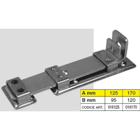 ÉPÜLETTOLÓZÁR IBFM BIZT.125 MM REZEZ.