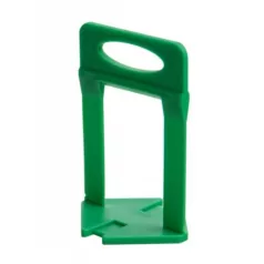   Ékes lapszintező távtartó XXL LEVELYS 1 mm, 100 db, 23-32 mm, zöld