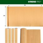 Kerítés, PVC 2000 mm, L-3 m, Bambusz, 1300g /m2, UV