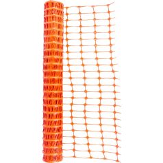   Jelölőháló Strend Pro, műanyag, 1 m, H-50 m, építkezés és telek elkerítésére