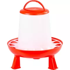 Baromfi etető, 6 kg, baromfi, műanyag, lábakkal