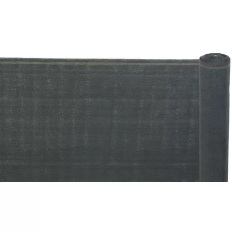 POPULAR.NET Árnyékoló szövet 1,2x10 m, HDPE, UV, 150 g/m2, 90% antracit
