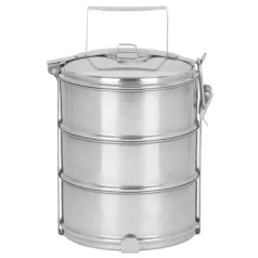 Ételhordó Magichome Stt, 3x1.2 L, Inox. 16x26