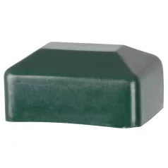   Strend Pro EUROSTANDARD, négyszögletes oszlop Sapka, műanyag, zöld, 60x40 mm