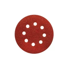 Rotasmirg Tépőzáras 8 Lyukas 125 P150/5 db 