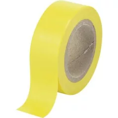 Szigetelőszalag 10 m Sárga/10 db