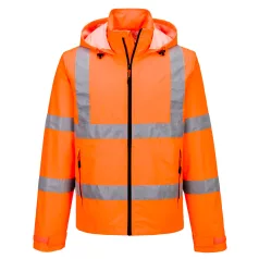 Portwest Hi-Vis összecsomagolható dzseki (narancs XL)
