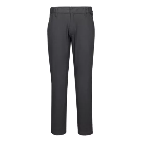 Portwest Stretch Slim Chino nadrág (metál szürke 42/2XL)