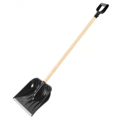   Hólapát Műanyag 39 cm Nyéllel Műanyag Fogantyú Alu Élvédő Fekete Basic 39