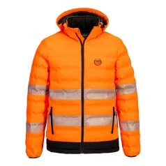 Portwest Hi-Vis fűthető kabát (narancs/fekete XL)