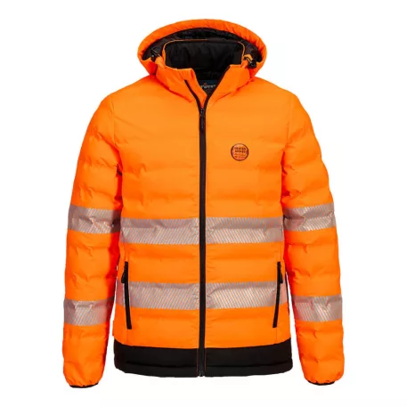 Portwest Hi-Vis fűthető kabát (narancs/fekete XL)