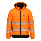 Portwest Hi-Vis fűthető kabát (narancs/fekete 3XL)