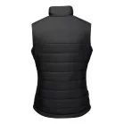 Portwest Professional női bélelt baffle mellény (fekete S)