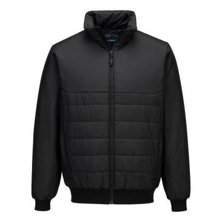 Portwest Professional bélelt bomber dzseki (fekete, 3XL)
