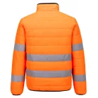 Portwest Hi-Vis baffle dzseki (narancs/fekete 4XL)