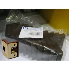 Bútorakasztó Samet ˝L˝ Vas Barna /10 db