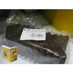 Bútorakasztó Samet ˝L˝ Vas Fehér /10 db