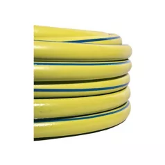 Locsolótömlő Sunflex-Y 1˝ Sárga, Kék Csíkkal /50 m