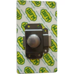 Gombos WC Zár Ibfm 40 mm Fekete Skinp.