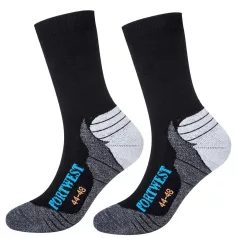 Portwest Bamboo Hiker zokni (fekete 39-43)