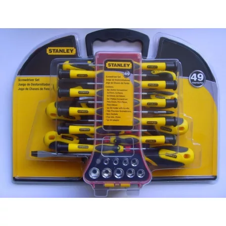 CSAVARHÚZÓ KLT STANLEY STHT0-70886 49 részes