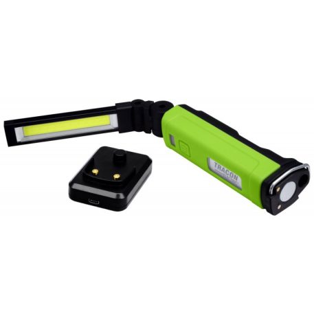 Kézi Lámpa Led Akkumulátoros  Ip44 3 H, 2000 Mah, 600/200Lm Tracon