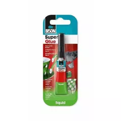 Bison Super Glue Folyékony Ragasztó, 3 g