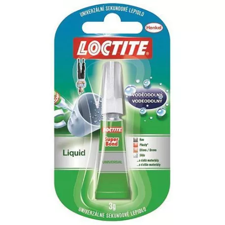 Loctite Super Bond Folyékony Ragasztó, 3 g