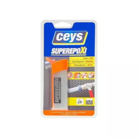 Ragasztó Ceys SUPER EPOXI, fém, 47 g