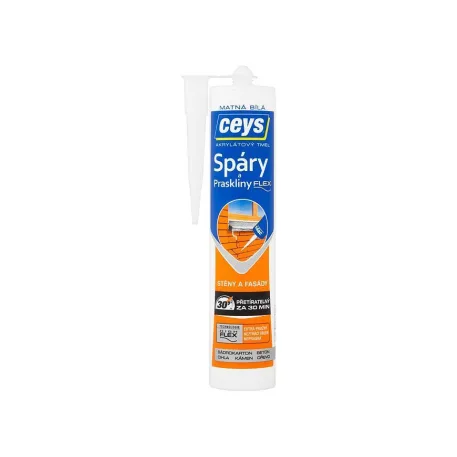 Gitt Ceys Akril, hézagokhoz és repedésekhez, matt fehér, 280 ml