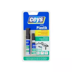   SPECIAL PLASTIK, pillanatragasztó kemény műanyagokhoz, 3 g + 4 ml