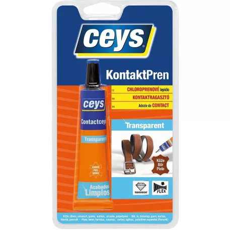 Ragasztó Ceys KONTAKTCEYS, átlátszó, tubus, 30 ml