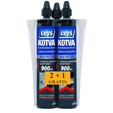 Két Komponensű Ragasztó Horgony Ceys Vegyi, Poliészter, 2+1