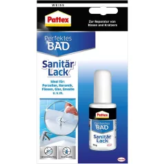   Lakk Pattex® Egészségügyi javítólakk mosdókagylókhoz és kádakhoz, 50 g