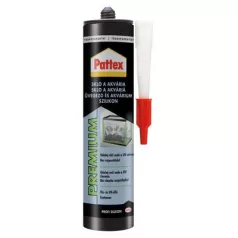   Szilikon Pattex Premium Üveg és akvárium, átlátszó, 280 ml